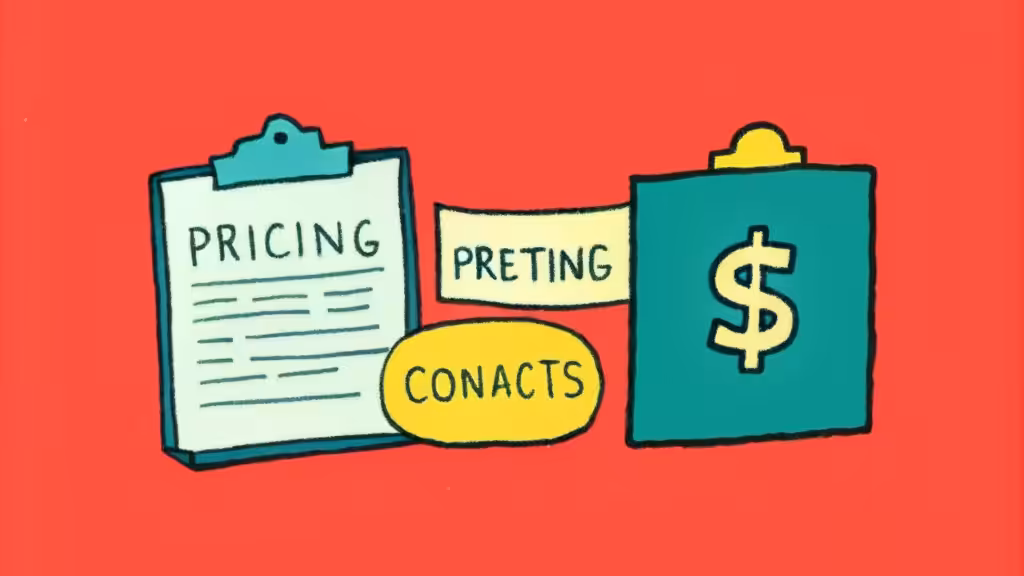 Pricing and Contracts
